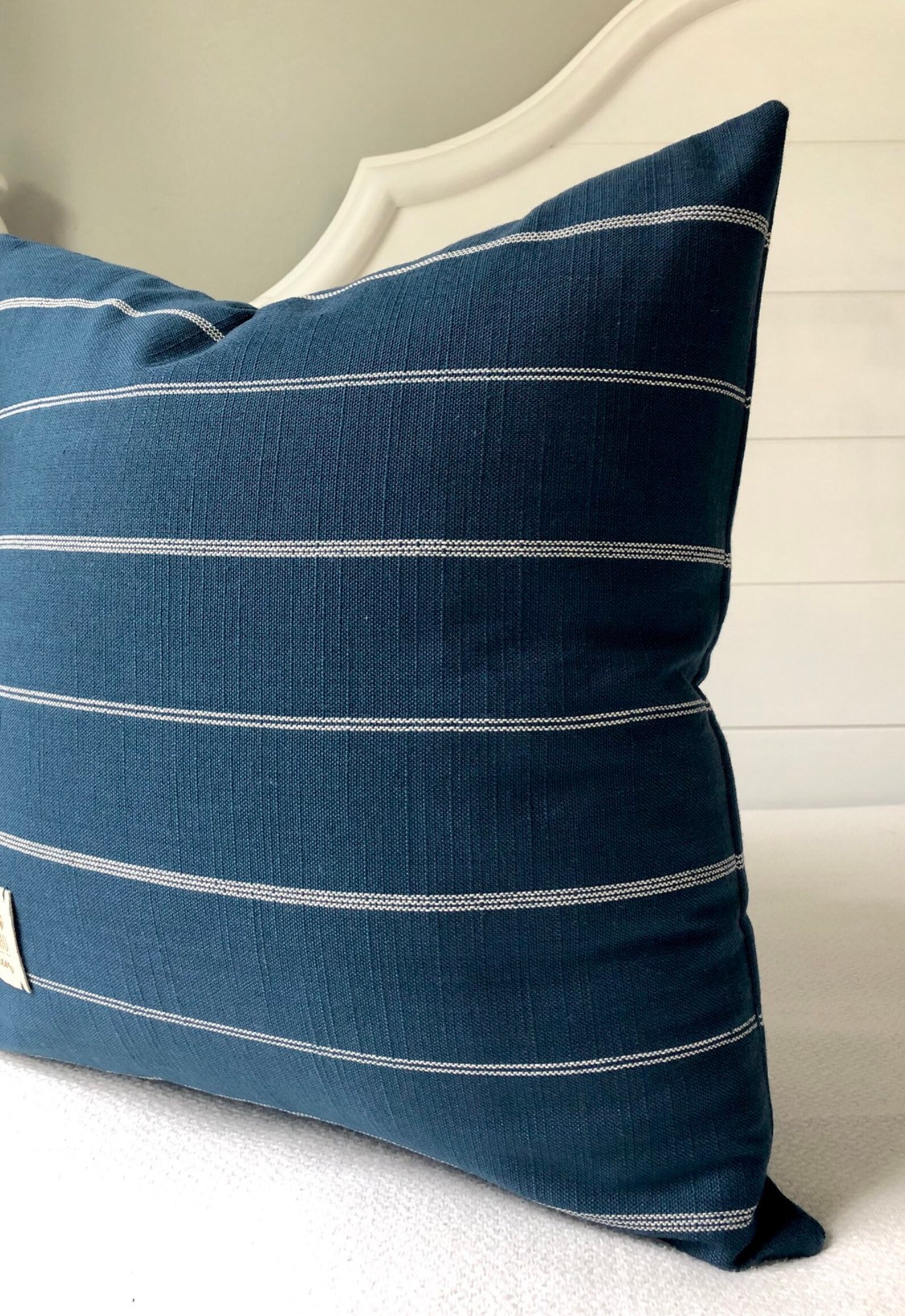 20x20 Pillow Cover Blue and White Pillow Covers 20x20blue Etsy