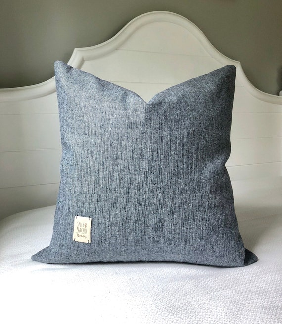 Throw Pillows 40x40 Pillow Cover Denim Pillow Cover Navy Blue Etsy Impressive Etsy Pillow Covers 20x20 Throw Pillows 40x40 Pillow Cover Denim Pillow Cover Navy Blue Etsy Impressive Etsy Pillow Covers 20x20