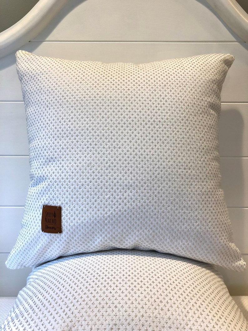 Throw Pillow Covers 20x20 Pillow CoverSparkly Cream Etsy