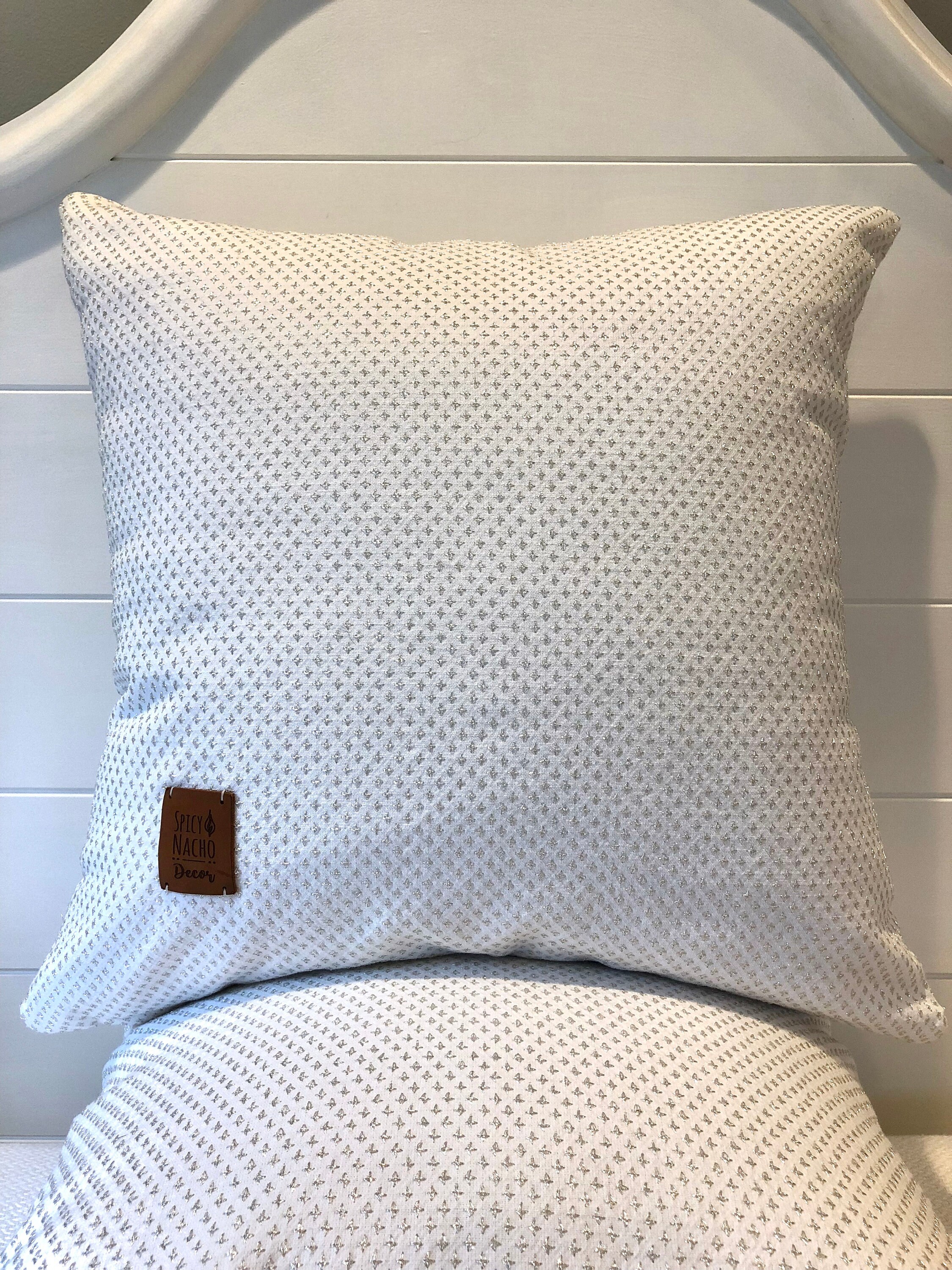 Throw Pillow Covers 20x20 Pillow CoverSparkly Cream Etsy