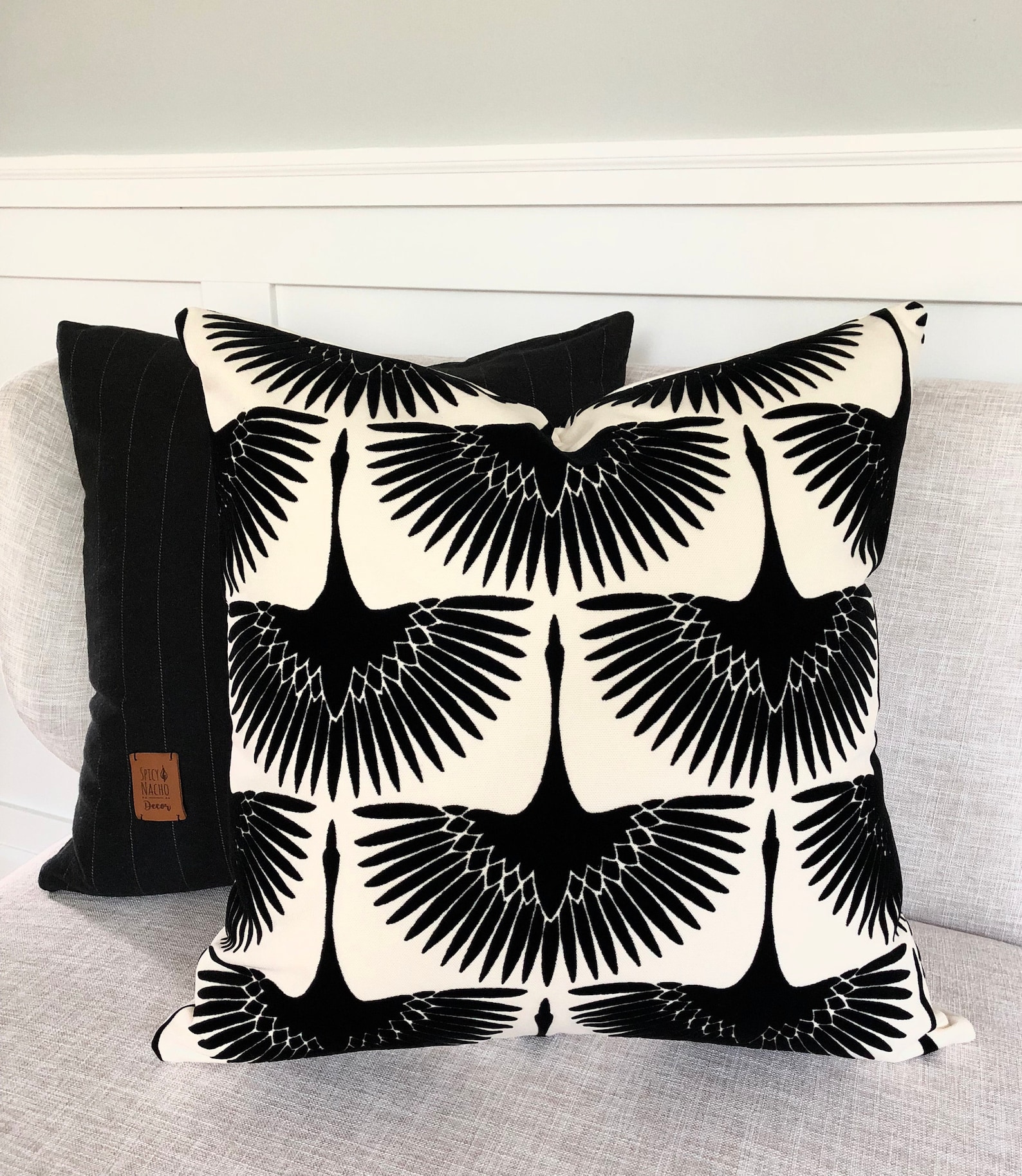 Mid Century Modern Throw Pillow Covers 20x20 Pillow Covermcm Etsy