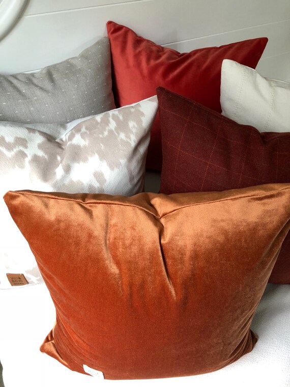 Copper color pillows discount