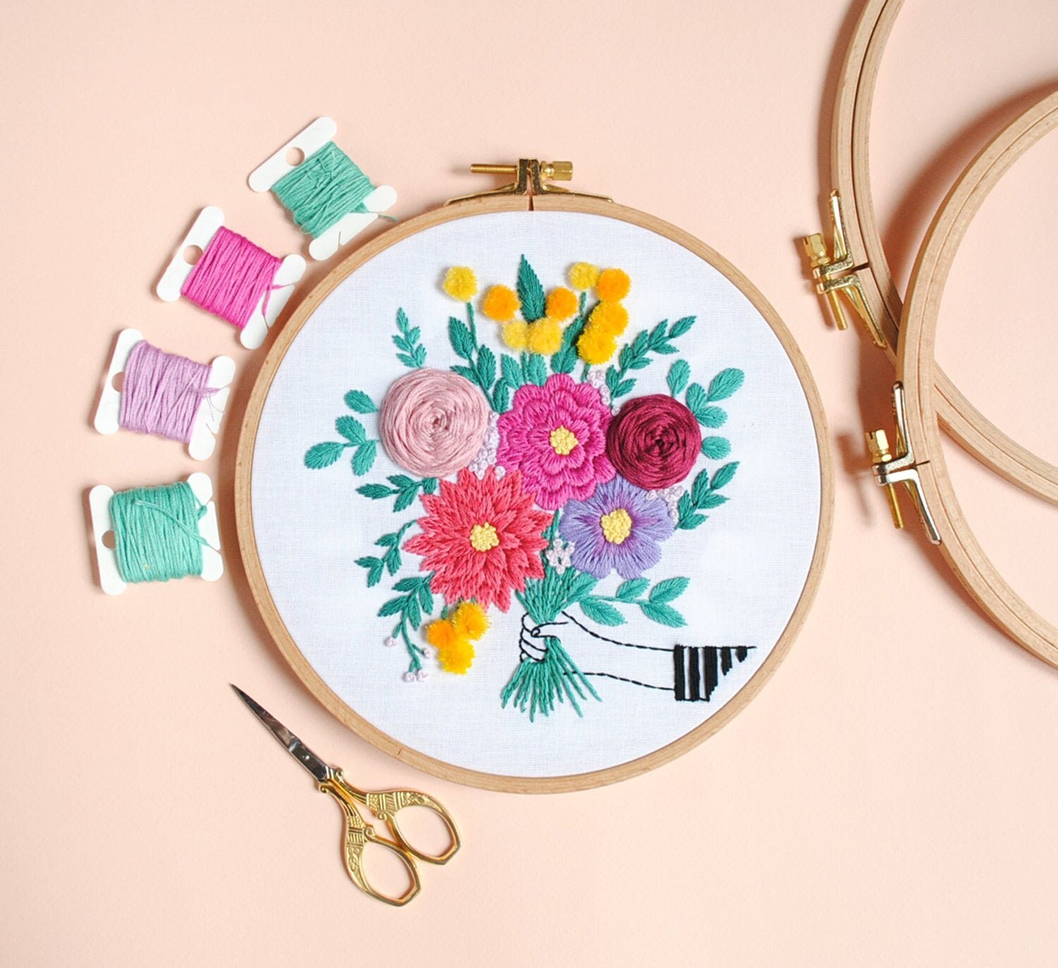 PDF Flowers embroidery patterns | Etsy