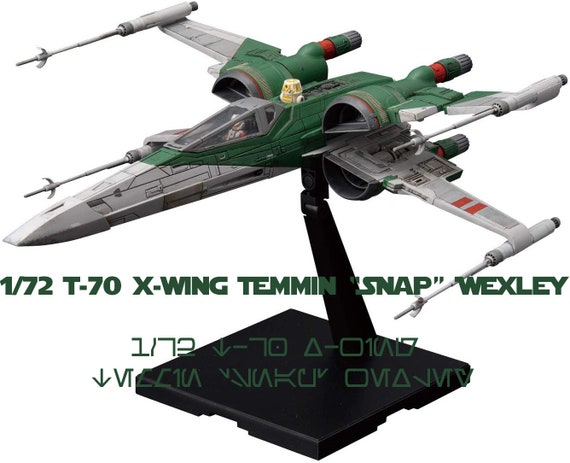 Star Wars T 70 X Wing Temmin Snap Wexley Etsy