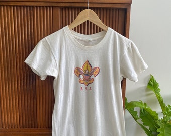 1950s BSA Boy Scouts of America Graphic Tee