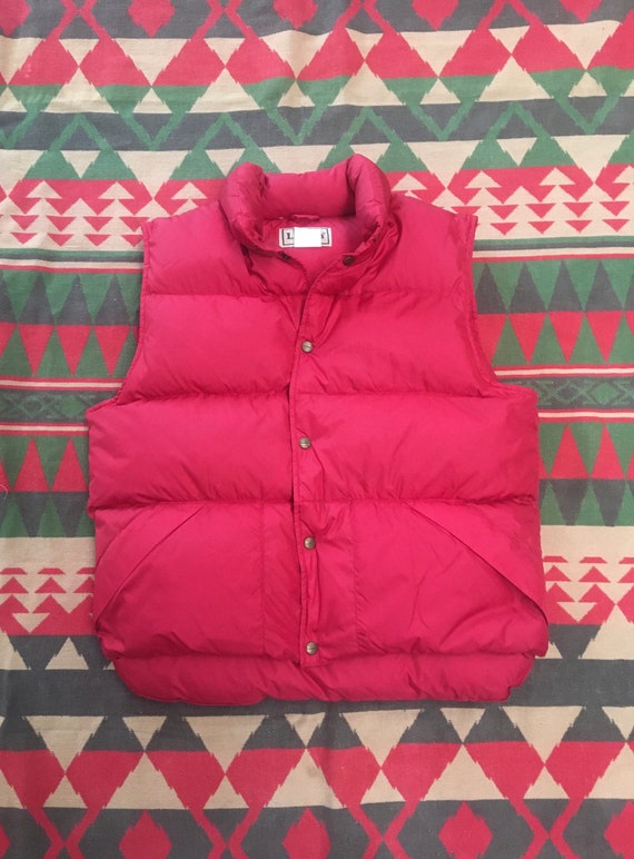 1980s L.L. Bean Down Puffer Vest