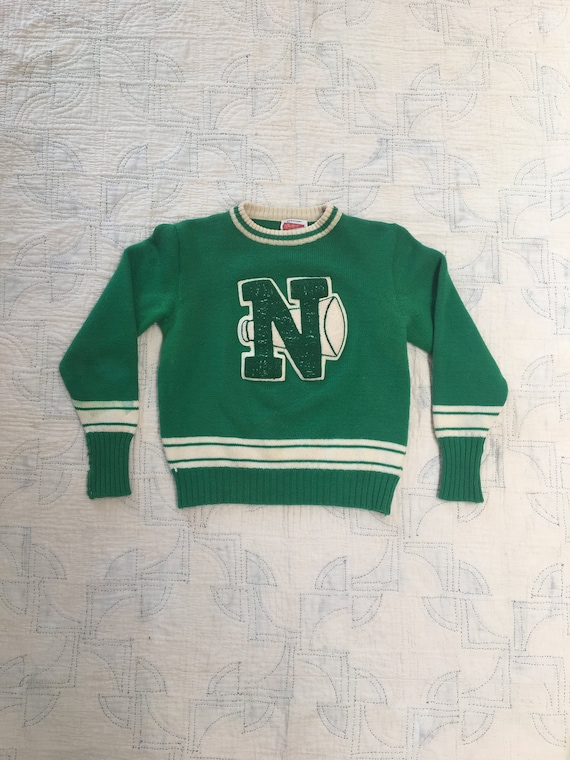 1960s Varsity Cheerleader Pullover Sweater