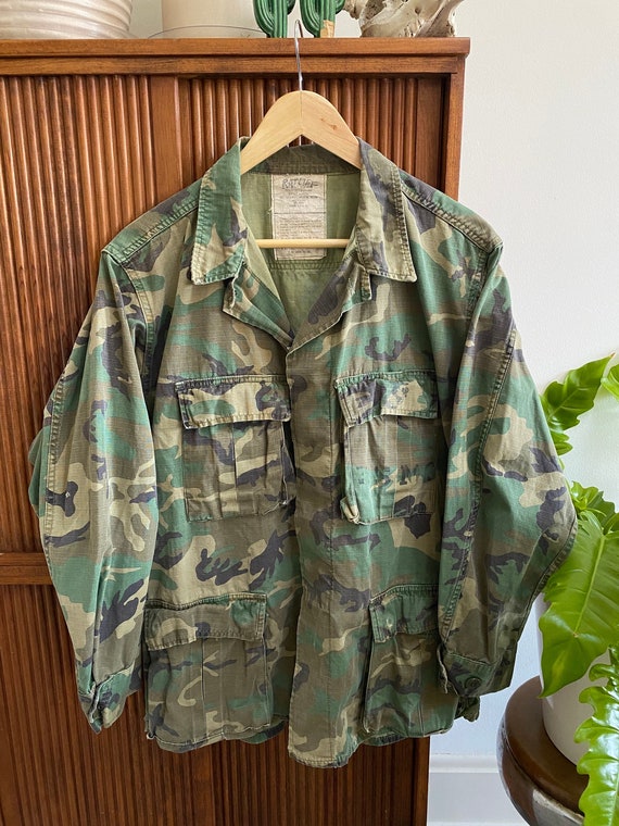 1980s USMC ERDL Woodland Camo US Marines Military 