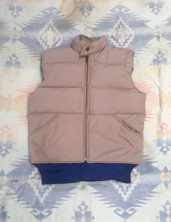 1980s William Barry Struggle Gear Puffer Vest