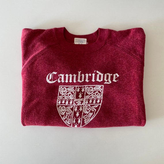 1970s Cambridge University Collegiate Sweatshirt