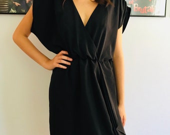 Vintage 70's Little Black Dress S/M