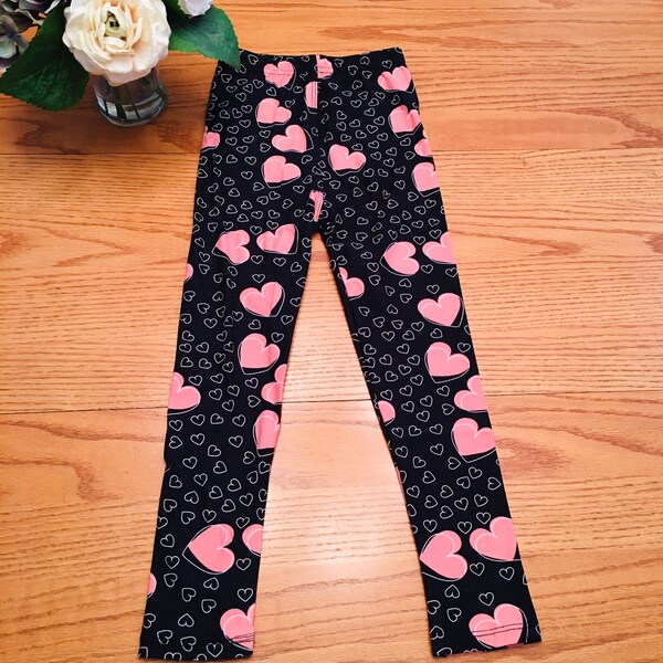 Heart Leggings Etsy
