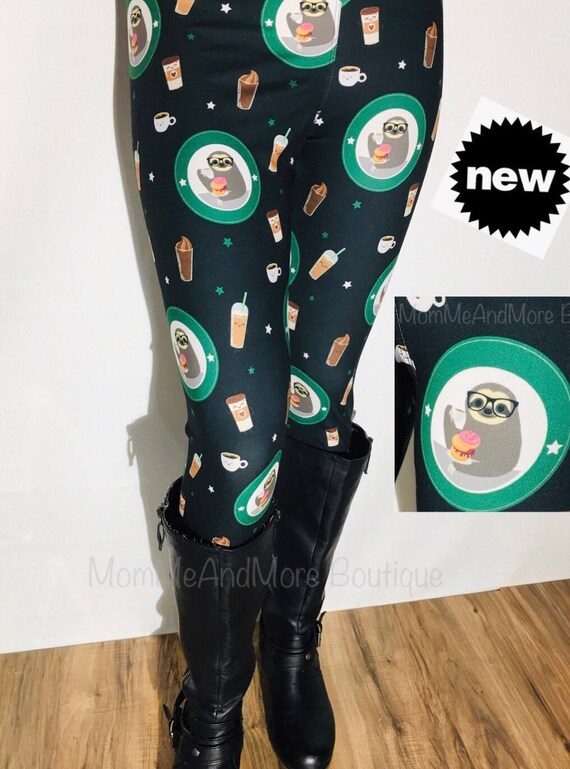 Coffee cup sale leggings lularoe
