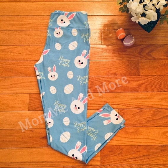 NEW Girls Happy Easter Bunny Egg Blue 