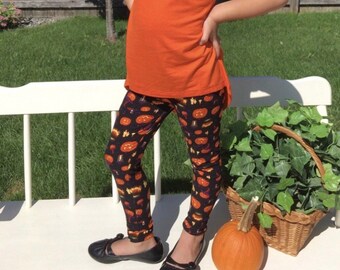 Pumpkin Leggings - Etsy