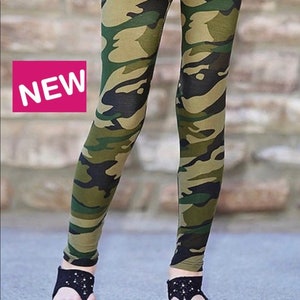 Olive Leg Warmers With Bows Women's Army Green Leggings 