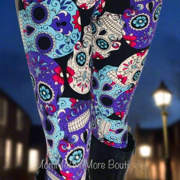 Sugar Skull Print Women's Joggers
