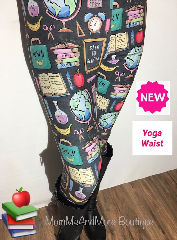 NEW Womens OS/TC School Teacher Leggings, Soft Yoga Pants, Exclusive  Leggings, Gray, Mom and Me Leggings -  Canada