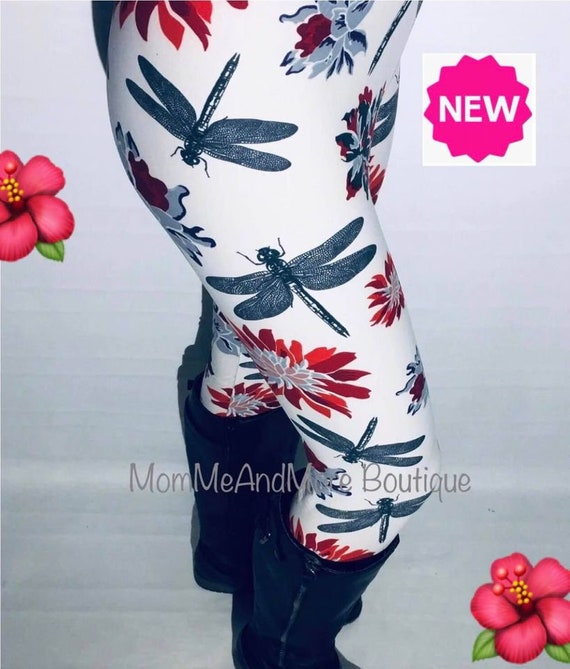 Lularoe Leggings OS Floral Print