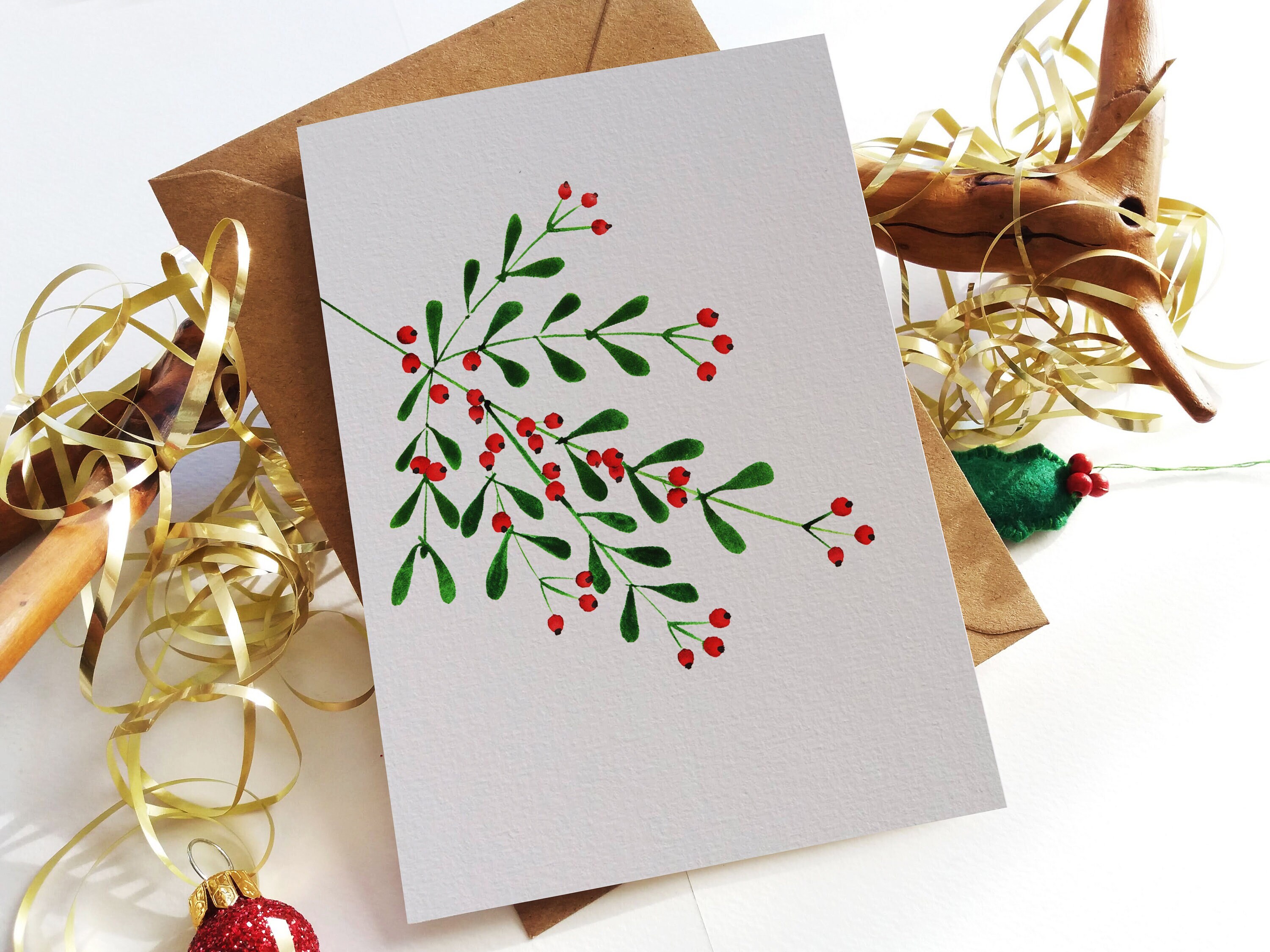 Mistletoes Cards