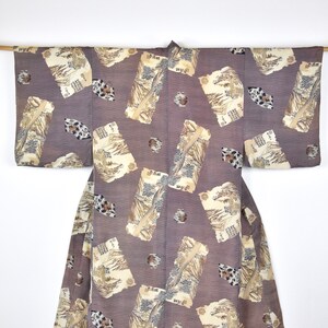 Antique Kimono /  Interior Decoration / Samurai Coat  / sustainable  / Present for him