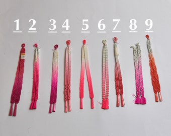 Haori Himo, Kumihimo Band to close the Kimono Jacket, Silk Cord, DIY Material, Kimono Accessories,  KimonoMadchen