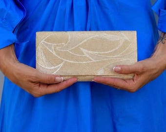 Japanese Kimono Clutch – Elegant Silk Purse with Traditional Pattern – Evening Bag – Vintage Style - Clutch Bag -