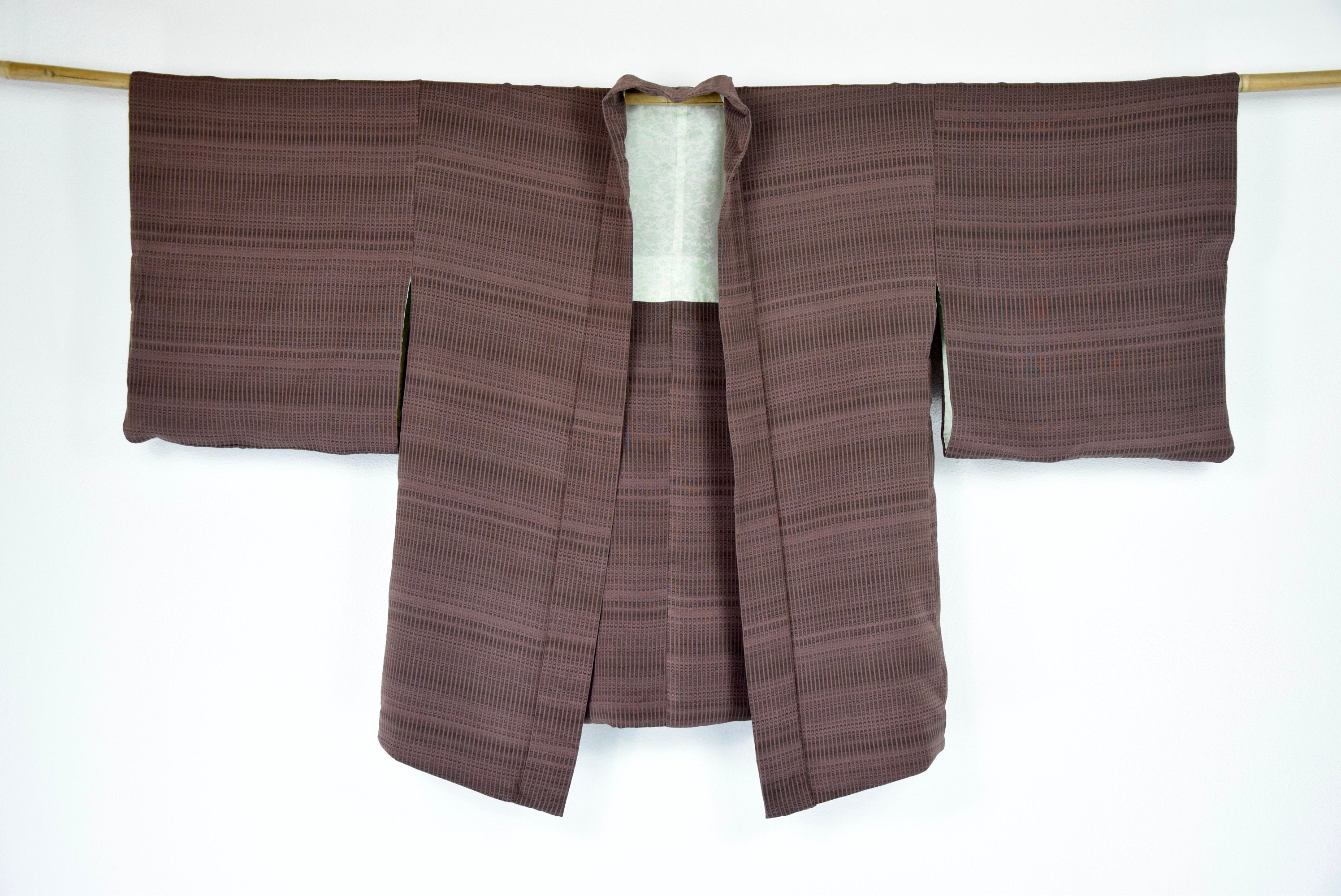 Cleaned Original Japanese Vintage Haori with marble pattern / Short ...