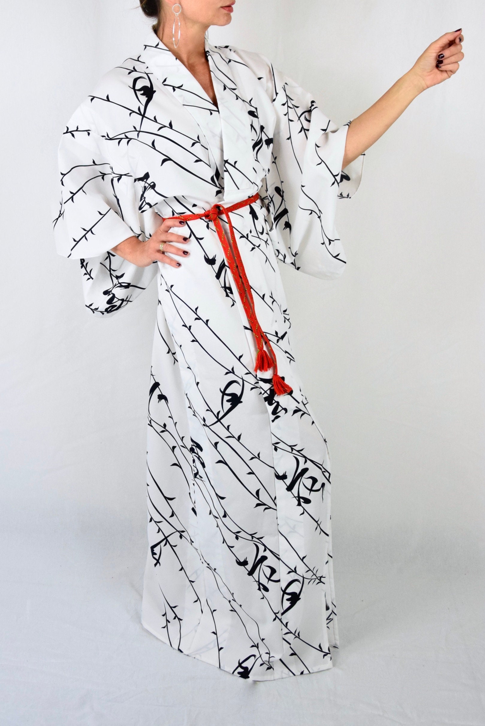 summer kimono dressing gown