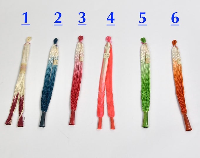 Haori Himo, Kumihimo Band to close the Kimono Jacket, Silk Cord, DIY Material, Kimono Accessories,  KimonoMadchen