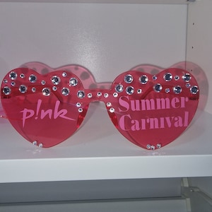 custom glasses Pink SUMMER CARNIVAL