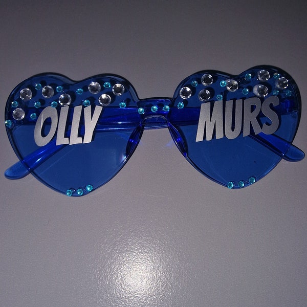 custom concert heart sunglasses OLLY MURS