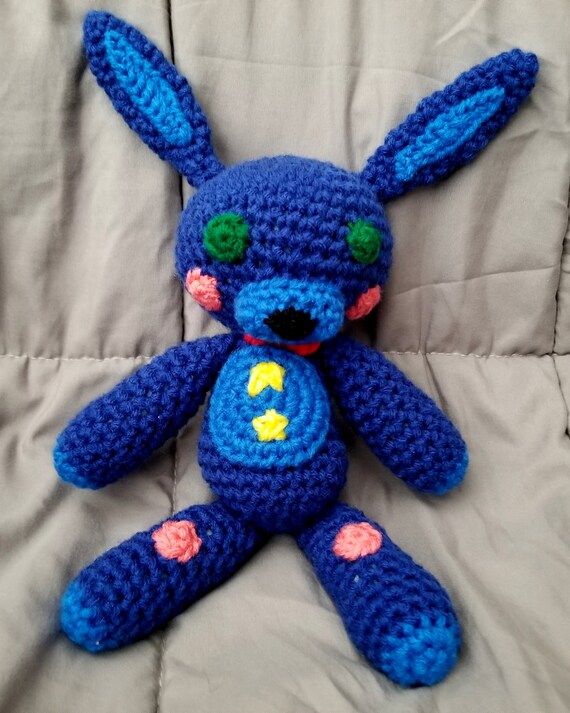 FUNKO ROCKSTAR BONNIE PLUSH | Five FNaF 6 Rockstar Bonnie Plush (Edit) by.....