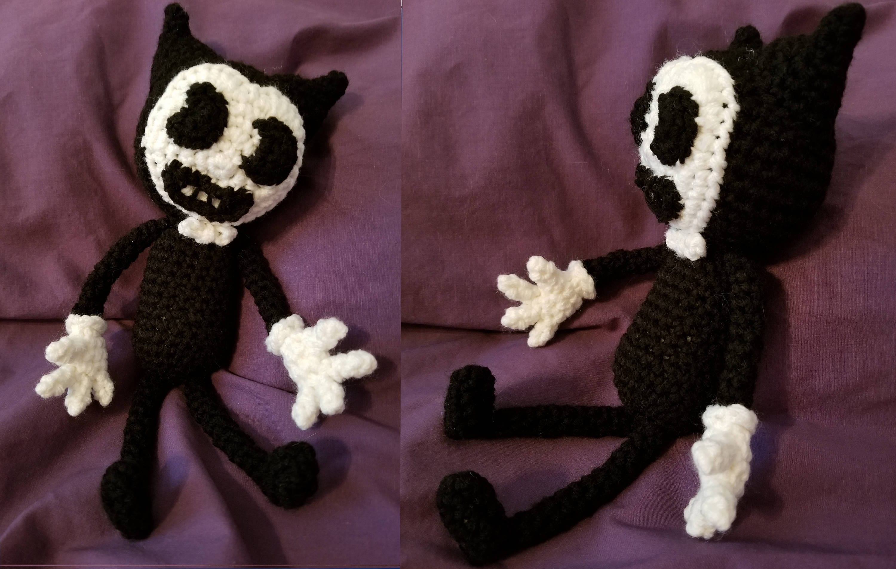 demon bendy plush