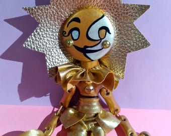 Gota de sol dourada