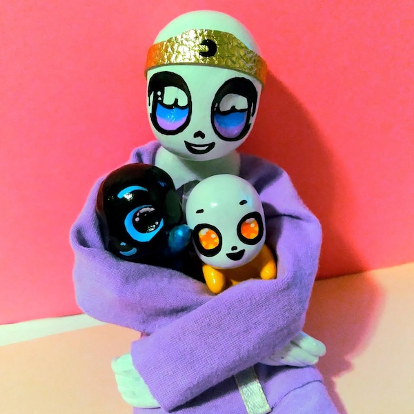 Night and his baby brothers
