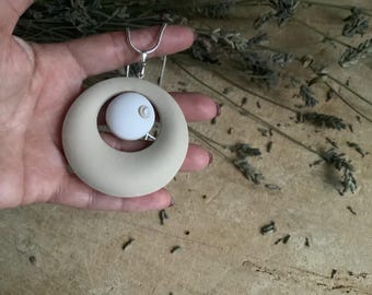 Anhänger Halskette, Anhänger aus Polymer Clay, eleganter Anhänger, Halskette aus Polymer Clay, Geschenk für sie, Geschenk für Frauen