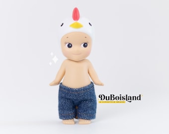 Premium Western Jean Doll Pants | Handmade Clothes for Mini Dolls | Jean Outfit | PANTS ONLY – Sonny Angel Figurine Not Included