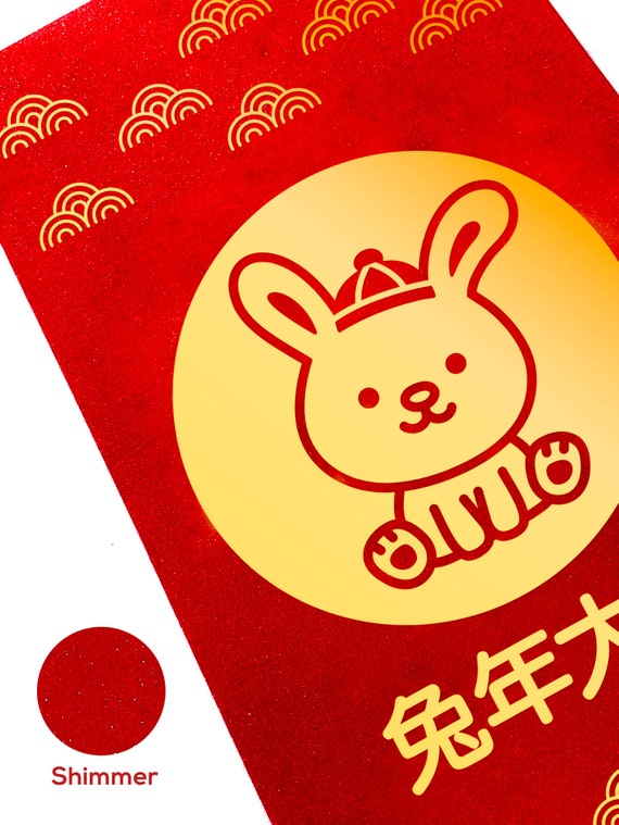 Rabbit DIY Lucky Red Envelope - Lingo Buddies