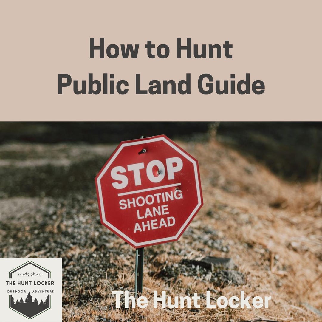 Public Land Hunting Guide | DIY Scouting, Strategy Tips (PDF Download ...