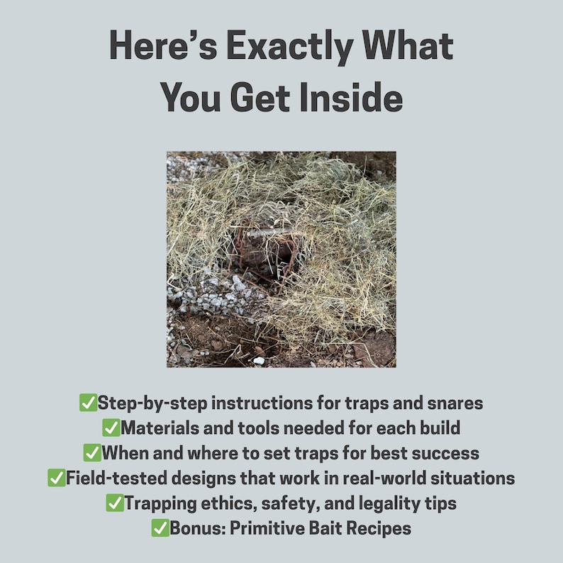 Snre Guide.pdf Survival Trap & Snare Guide: Primitive Trapping Field Manual (PDF ...
