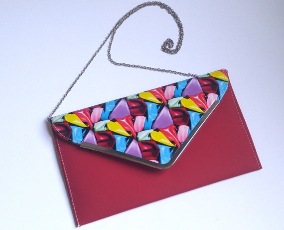 Adorable 1970s Vintage Balloon Envelope Clutch - image 1