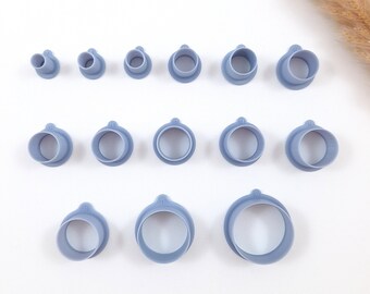 Polymerton Ausstecher Kreise, Polymer Clay Cutter, Ausstechformen Kreise, Cutter Kreise, Polymerton Werkzeug, Cutter Fimo, Cutter