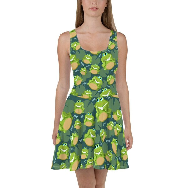 Frog Dress Women Etsy
