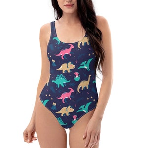 Dinosaur Swimming Costume Etsy UK