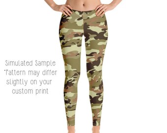 Youth Camo Leggings - Etsy Australia