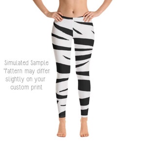 ZEBRA Leggings, Capri, Plus, Kids, Shorts, Joggers, Wild, Animal, Zoo, Africa, Safari, Sahara, Zebras, Pattern, Mammals