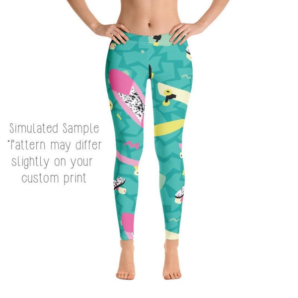 SKATEBOARD Leggings, Capri, Plus, Kids, Shorts, Joggers, Long board, Tricks, Aerial, Deck, Grind, Half pipe, Skating, Coast, -Skateboard1