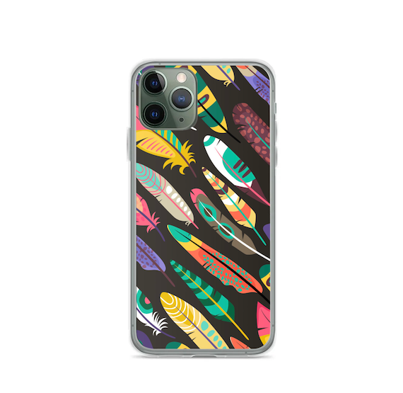 Feathers Phone Case, Cover - Apple Iphone, Samsung Galaxy