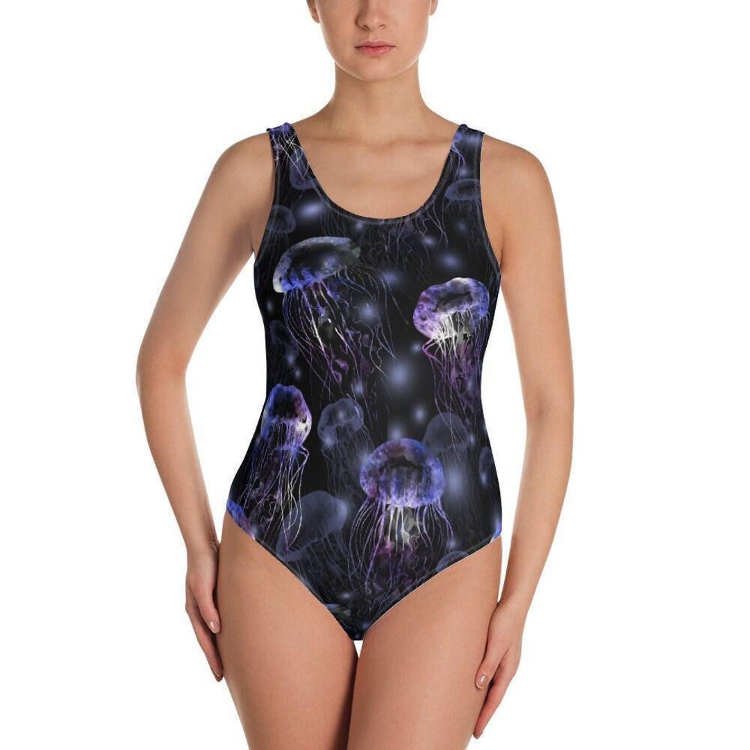 Jellyfish Swimsuit, Ocean Bikini, Sea Creature Bathing Suit